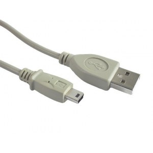 Cablexpert | USB cable | Male | 4 pin USB Type A | Male | Beige | Mini-USB Type B | 1.8 m